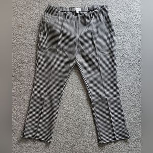 Popsugar slacks, XXL black and white plaid